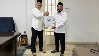 DPP Serahkan SK ke Plt DPD Perindo Bogor Irfan Niti Sasmita