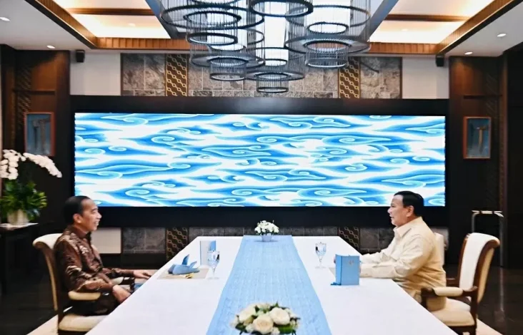 Momen Prabowo dan juga Jokowi Berbuka Puasa Bersama di dalam pada Istana