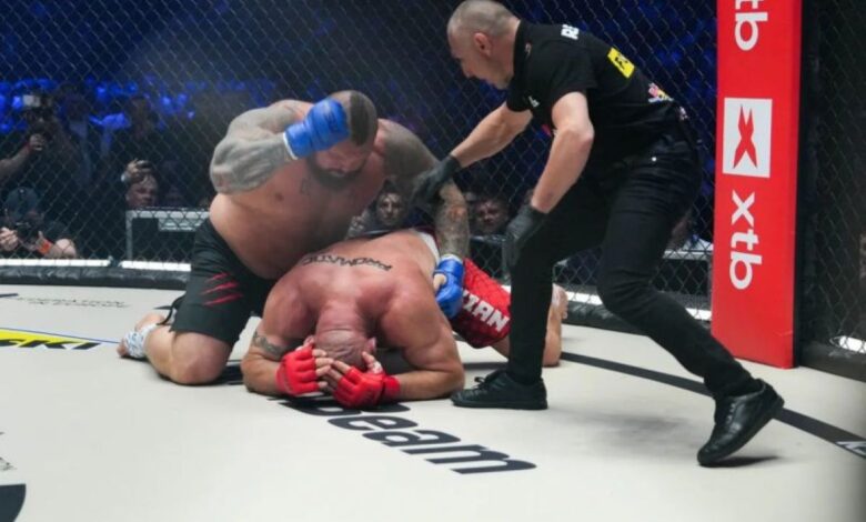 Eddie Hall minta maaf untuk Pudzianowski menghadapi kontrovesi laga KSW 105