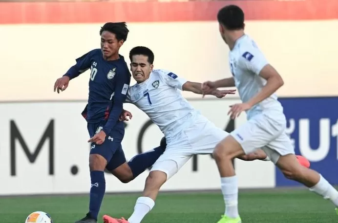 Hasil AFC Piala Asia U-17 2015 Uzbekistan U-17 vs Thailand U-17: Gajah Putih Muda Tumbang 1-4