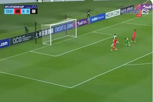 Hasil Timnas Indonesia U-17 vs Korea Selatan U-17: Mierza Buang Kans Emas, Babak Pertama 0-0