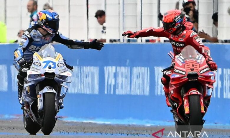 Klasemen: Marc di puncak usai menangi sprint race GP Perancis