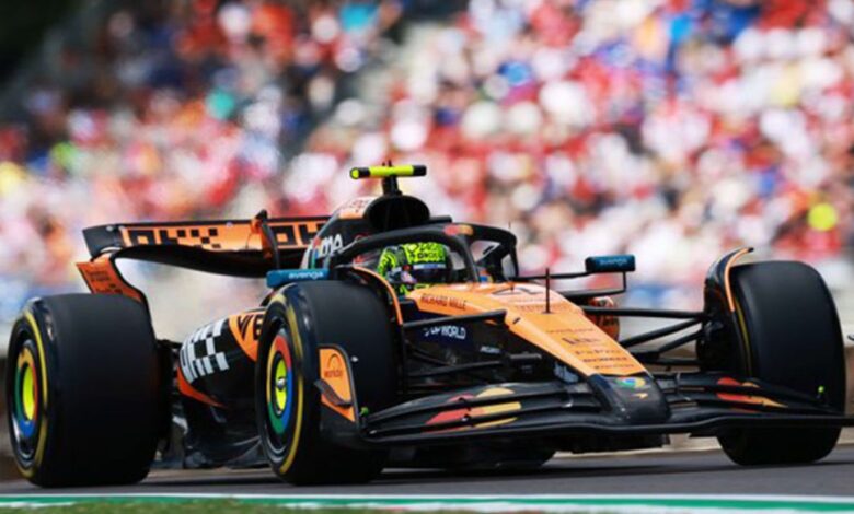Lando Norris tercepat ke pada latihan bebas 3 GP Emilia Romagna